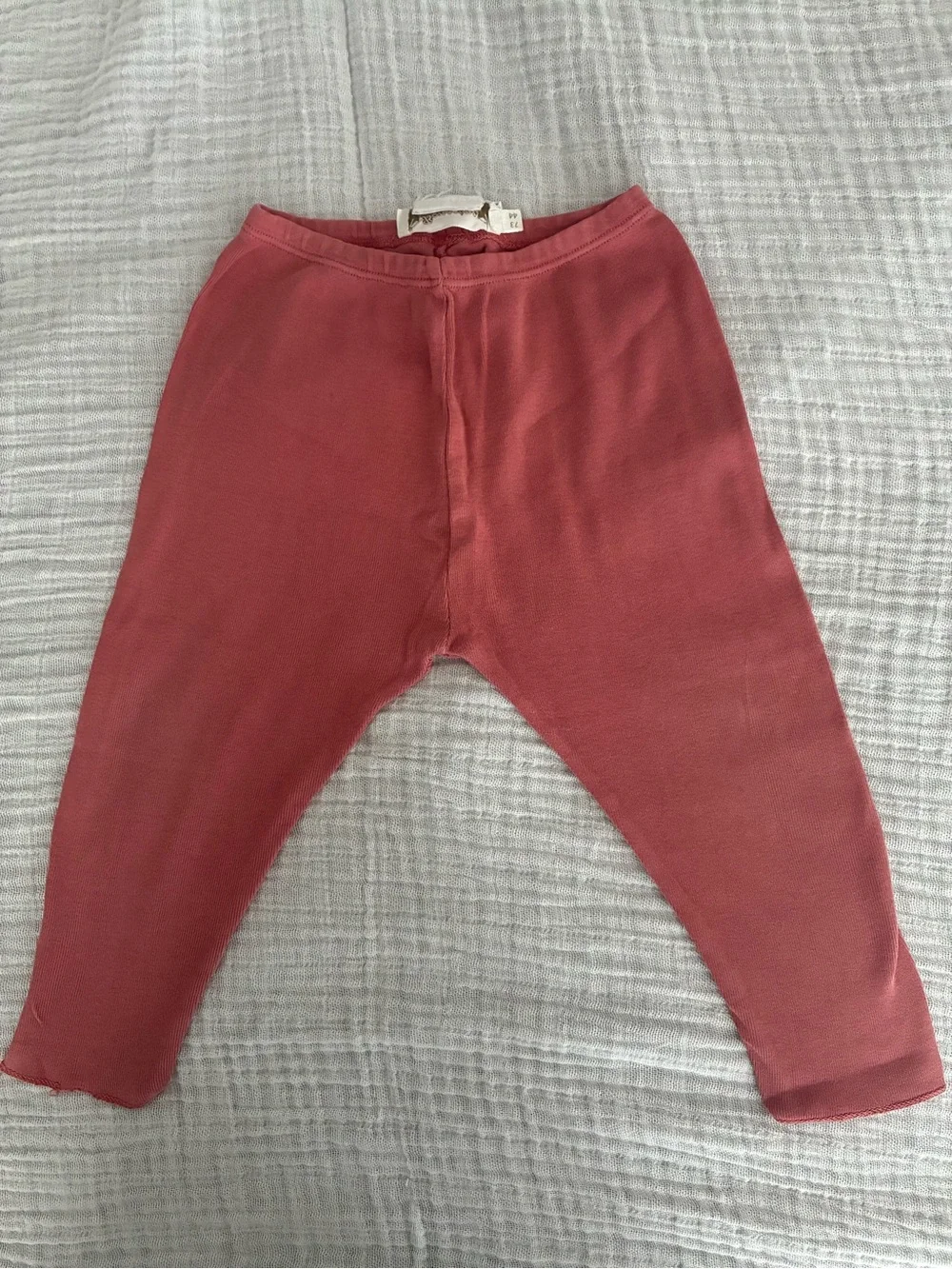 Bonpoint Baby Ripped 2-Piece Lounge Pajama Set Rose Pink